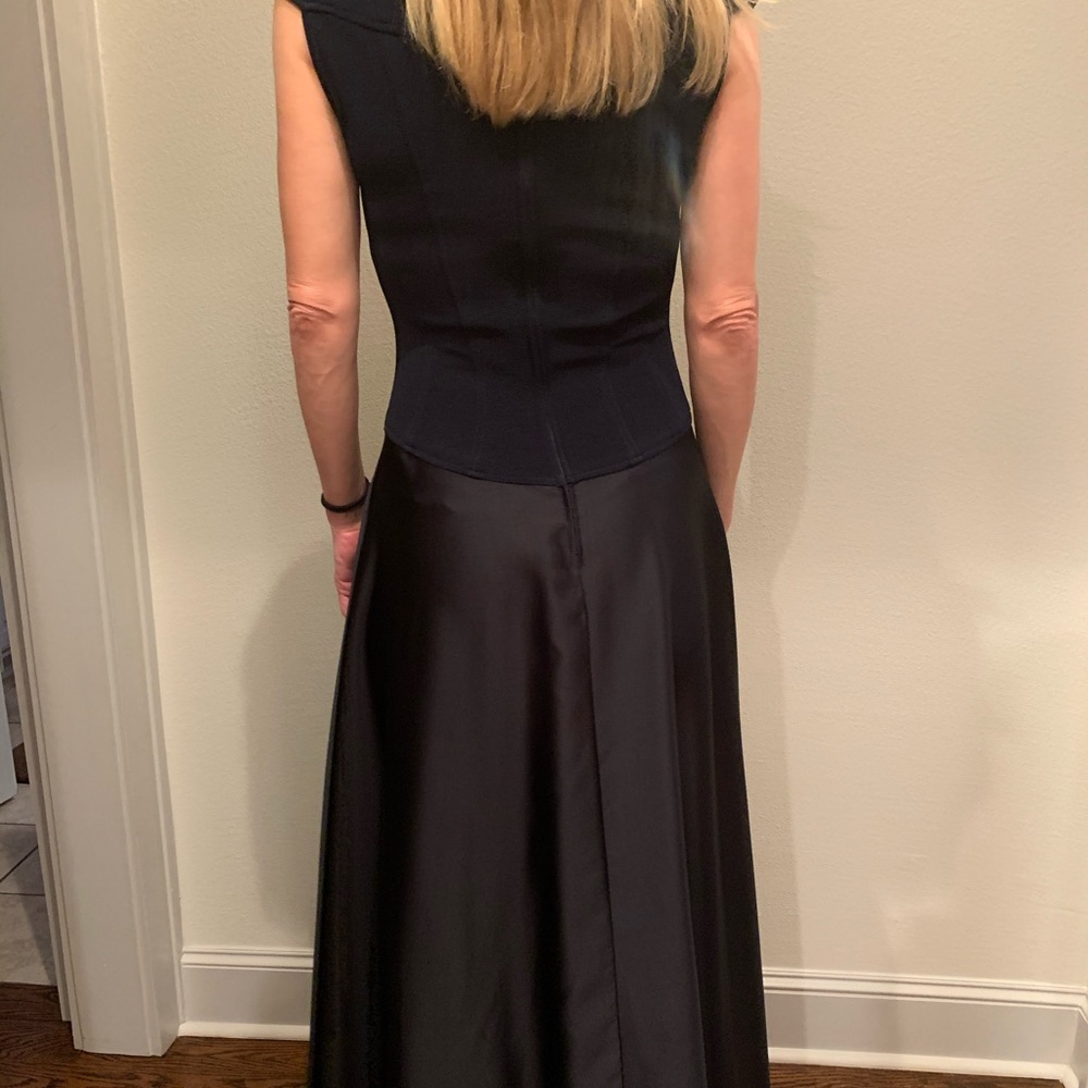 Formal navy ball gown